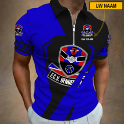 FCV Dender EH – Polo shirt met rits Nieuwe stijl met Je Naam