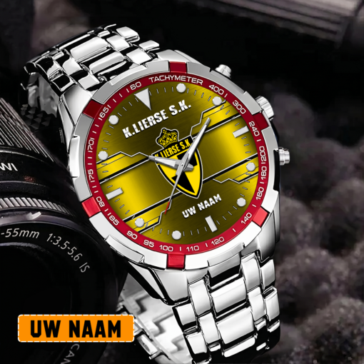 K Lierse SK – Aurora-uurwerk Speciale Editie met Je Naam K Lierse SK – Aurora-uurwerk Speciale Editie met Je Naam