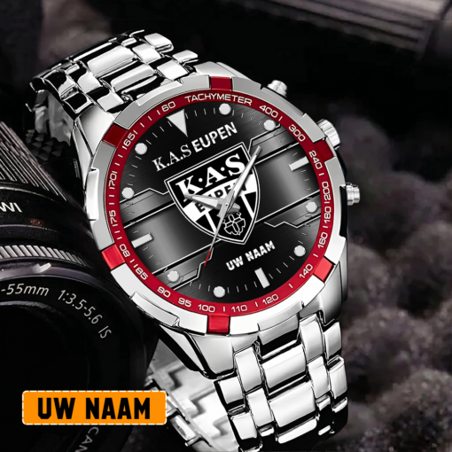 KAS Eupen – Aurora-uurwerk Speciale Editie met Je Naam KAS Eupen – Aurora-uurwerk Speciale Editie met Je Naam