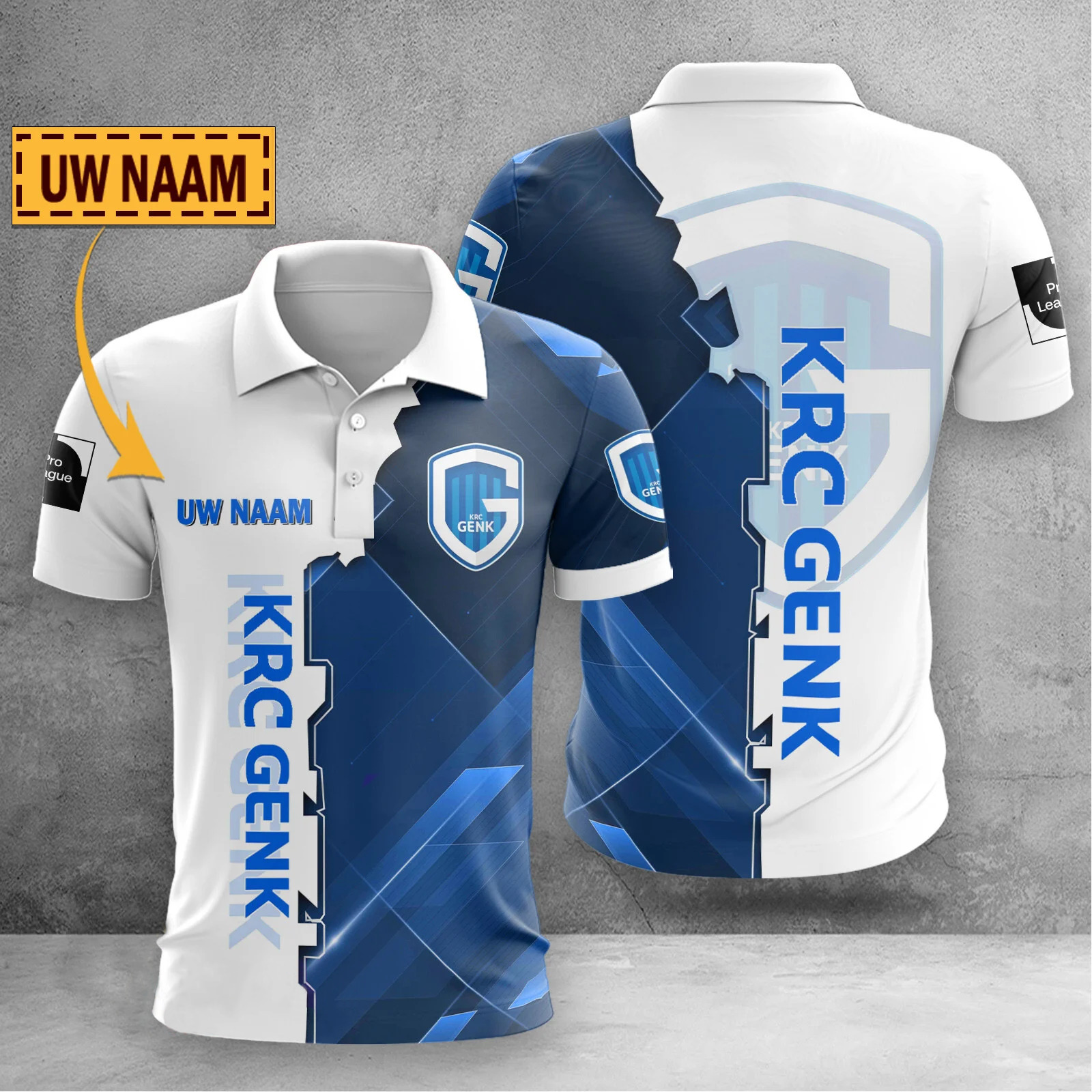 KRC Genk – Nieuwe Polo met Aangepaste Naam KRC Genk – Nieuwe Polo met Aangepaste Naam