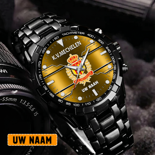 KV Mechelen – Aurora-uurwerk Speciale Editie met Je Naam KV Mechelen – Aurora-uurwerk Speciale Editie met Je Naam