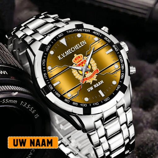 KV Mechelen – Aurora-uurwerk Speciale Editie met Je Naam KV Mechelen – Aurora-uurwerk Speciale Editie met Je Naam