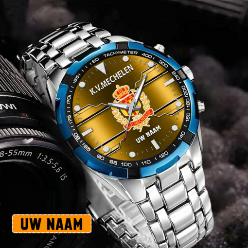 KV Mechelen – Aurora-uurwerk Speciale Editie met Je Naam KV Mechelen – Aurora-uurwerk Speciale Editie met Je Naam