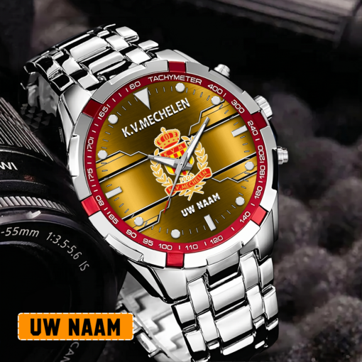 KV Mechelen – Aurora-uurwerk Speciale Editie met Je Naam KV Mechelen – Aurora-uurwerk Speciale Editie met Je Naam