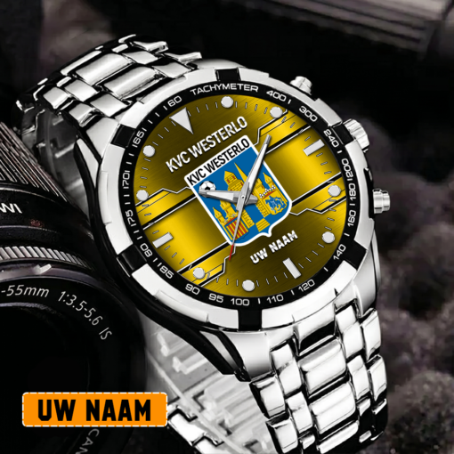 KVC Westerlo – Aurora-uurwerk Speciale Editie met Je Naam KVC Westerlo – Aurora-uurwerk Speciale Editie met Je Naam