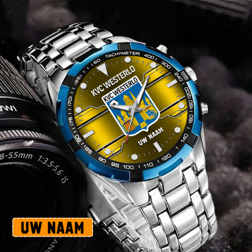 KVC Westerlo – Aurora-uurwerk Speciale Editie met Je Naam KVC Westerlo – Aurora-uurwerk Speciale Editie met Je Naam