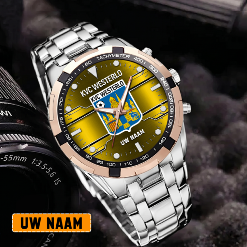 KVC Westerlo – Aurora-uurwerk Speciale Editie met Je Naam KVC Westerlo – Aurora-uurwerk Speciale Editie met Je Naam