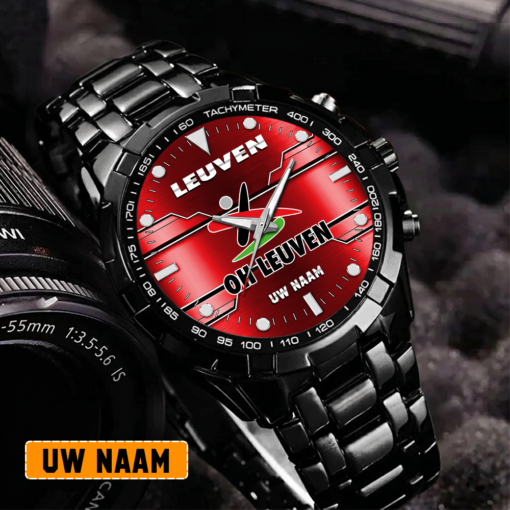 OH Leuven – Aurora-uurwerk Speciale Editie met Je Naam OH Leuven – Aurora-uurwerk Speciale Editie met Je Naam