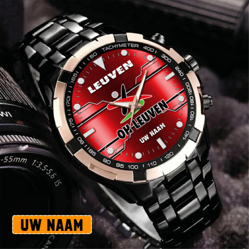 OH Leuven – Aurora-uurwerk Speciale Editie met Je Naam OH Leuven – Aurora-uurwerk Speciale Editie met Je Naam
