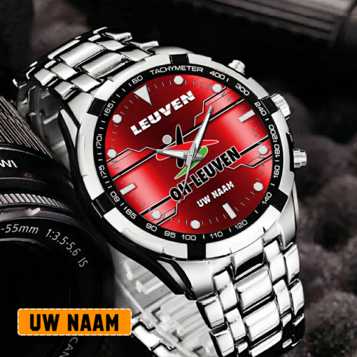 OH Leuven – Aurora-uurwerk Speciale Editie met Je Naam OH Leuven – Aurora-uurwerk Speciale Editie met Je Naam