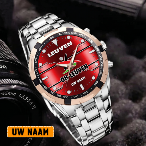 OH Leuven – Aurora-uurwerk Speciale Editie met Je Naam OH Leuven – Aurora-uurwerk Speciale Editie met Je Naam