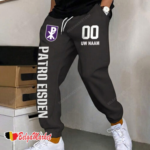 Patro Eisden – Joggingbroek nieuwe editie met aangepaste naam nummer Patro Eisden – Joggingbroek nieuwe editie met aangepaste naam nummer