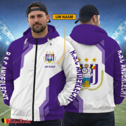 RSC Anderlecht – Windjas met rits Nieuwe editie met Je Naam