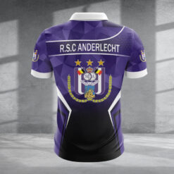 RSC Anderlecht – Polo shirt met rits – nieuwe editie met je naam