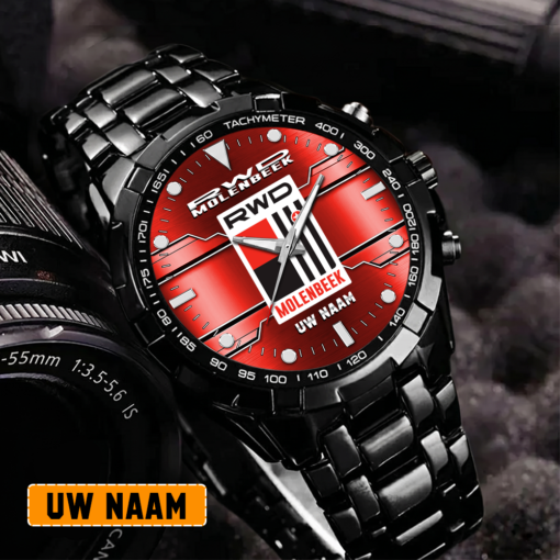RWD Molenbeek – Aurora-uurwerk Speciale Editie met Je Naam RWD Molenbeek – Aurora-uurwerk Speciale Editie met Je Naam