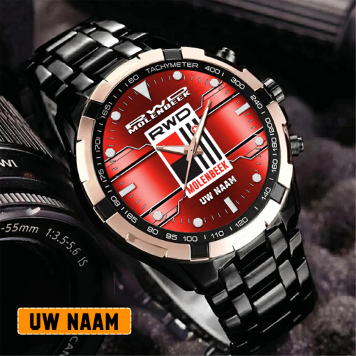 RWD Molenbeek – Aurora-uurwerk Speciale Editie met Je Naam RWD Molenbeek – Aurora-uurwerk Speciale Editie met Je Naam