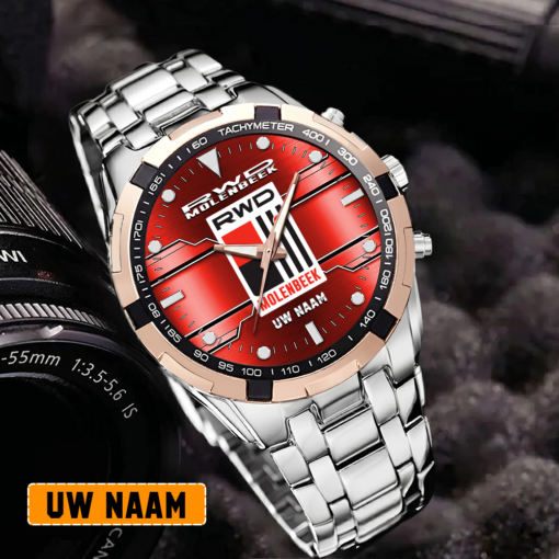 RWD Molenbeek – Aurora-uurwerk Speciale Editie met Je Naam RWD Molenbeek – Aurora-uurwerk Speciale Editie met Je Naam