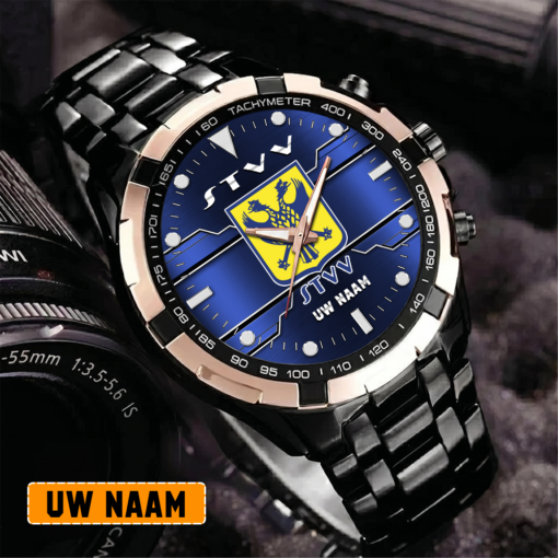 Sint-Truidense VV – Aurora-uurwerk Speciale Editie met Je Naam Sint-Truidense VV – Aurora-uurwerk Speciale Editie met Je Naam