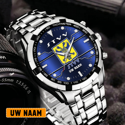 Sint-Truidense VV – Aurora-uurwerk Speciale Editie met Je Naam Sint-Truidense VV – Aurora-uurwerk Speciale Editie met Je Naam