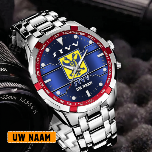 Sint-Truidense VV – Aurora-uurwerk Speciale Editie met Je Naam Sint-Truidense VV – Aurora-uurwerk Speciale Editie met Je Naam