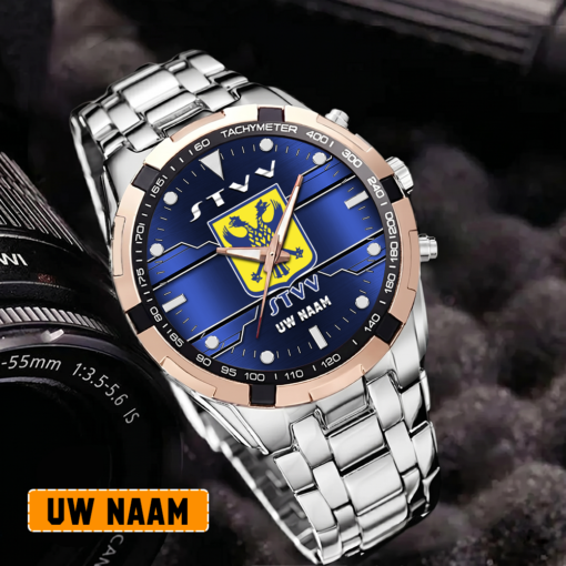 Sint-Truidense VV – Aurora-uurwerk Speciale Editie met Je Naam Sint-Truidense VV – Aurora-uurwerk Speciale Editie met Je Naam