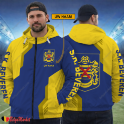 Waasland-Beveren – Windjas met rits Nieuwe editie met Je Naam