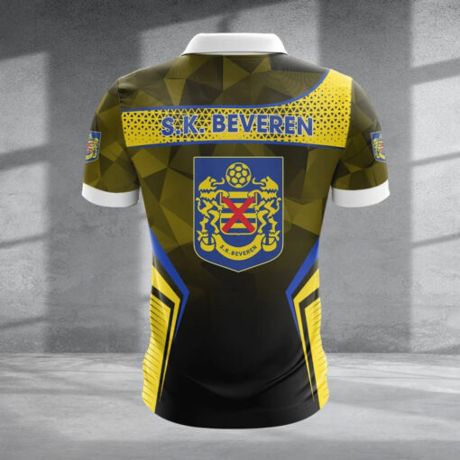 Waasland-Beveren – Polo shirt met rits – nieuwe editie met je naam Waasland-Beveren – Polo shirt met rits – nieuwe editie met je naam