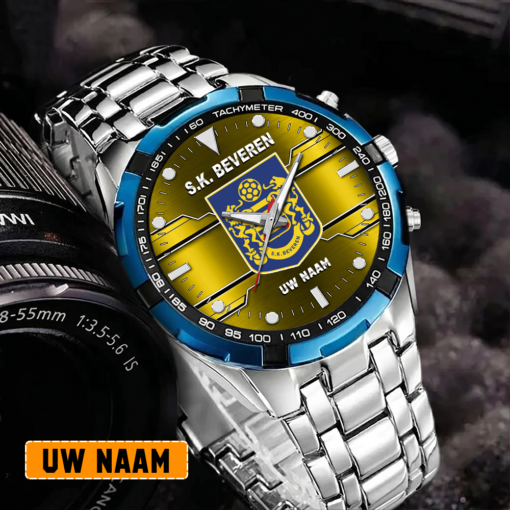 Waasland-Beveren – Aurora-uurwerk Speciale Editie met Je Naam Waasland-Beveren – Aurora-uurwerk Speciale Editie met Je Naam