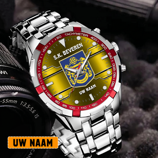 Waasland-Beveren – Aurora-uurwerk Speciale Editie met Je Naam Waasland-Beveren – Aurora-uurwerk Speciale Editie met Je Naam