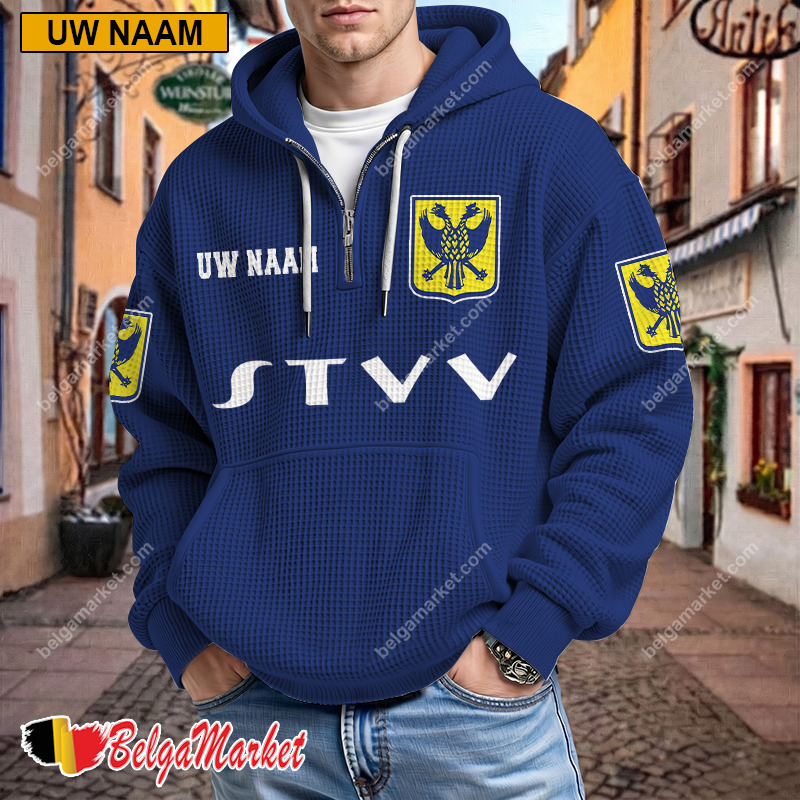 Sint-Truidense VV – Wafelhoodie Nieuwe editie met Je Naam Sint-Truidense VV – Wafelhoodie Nieuwe editie met Je Naam